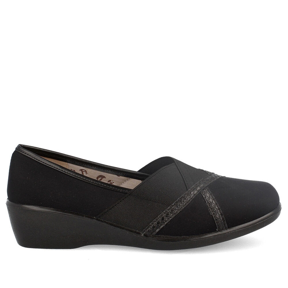 Mocasín Mujer Bata Newstar Negro image number 1.0