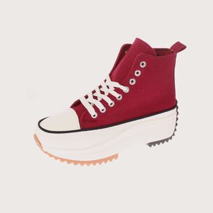 Zapatilla Rojo Vino Via Franca Art. 5la17wine
