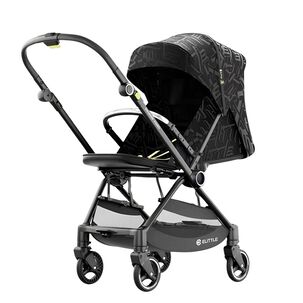 Coche De Paseo Reversible Nueva Tecnolog&iacute;a Elittle E7 Negro