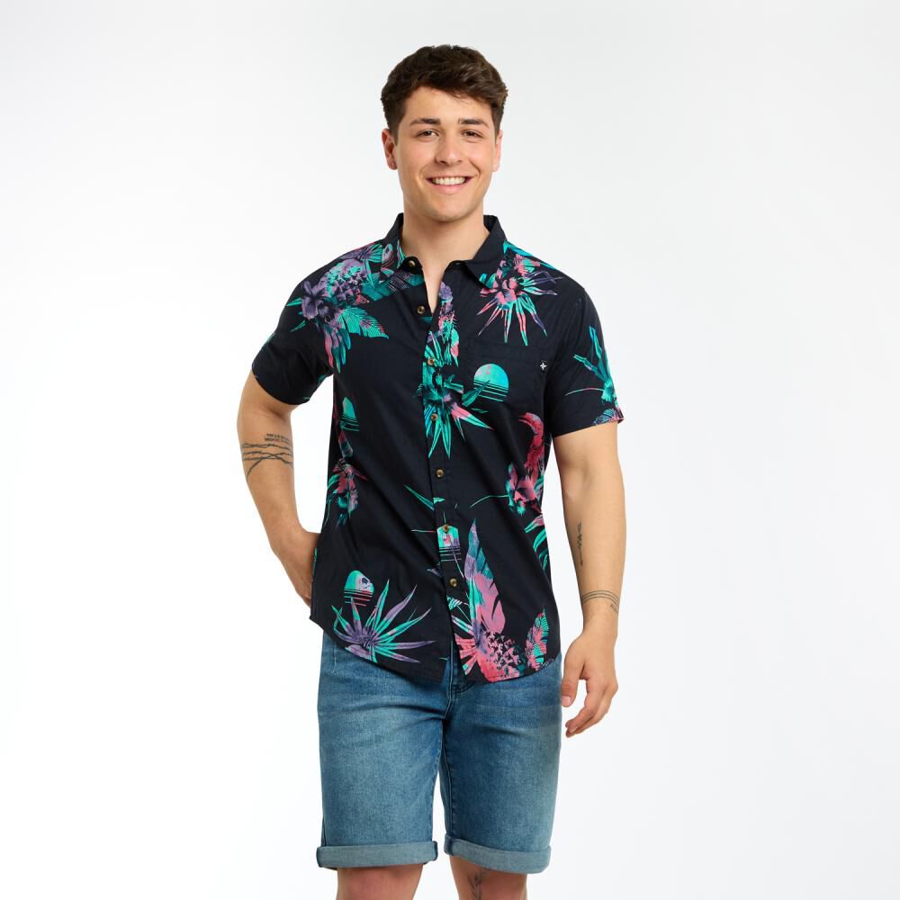 Camisa Manga Corta Hombre Skuad image number 0.0