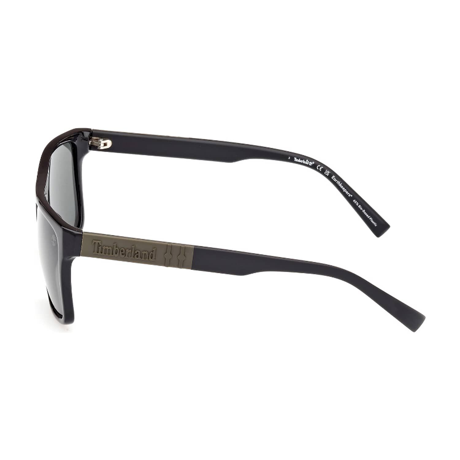 Lentes De Sol Negro Brillante Polarizados Timberland image number 2.0
