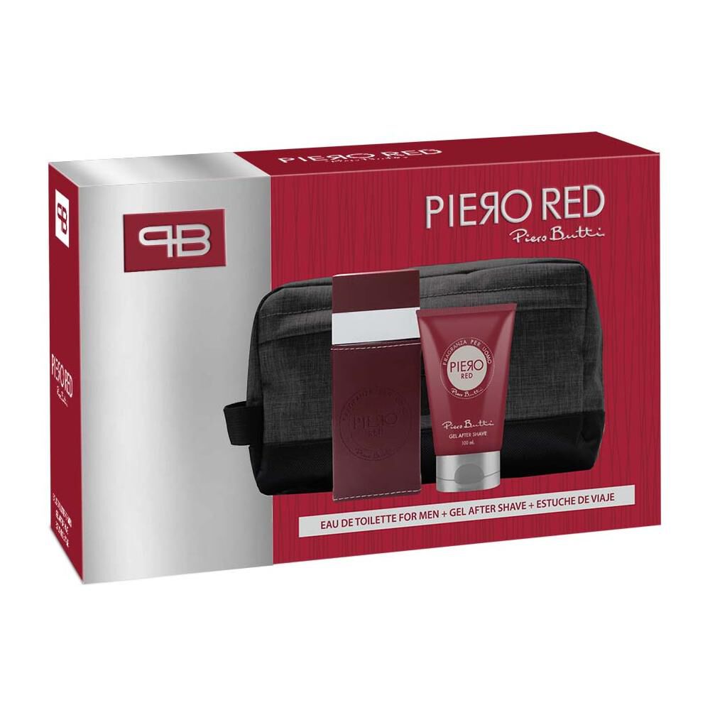 Perfume Hombre Red Piero Butti / 100 Ml / Eau De Toilette + Cosm + Balm N21 image number 0.0