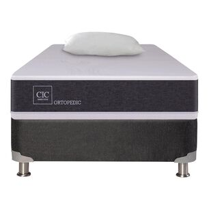 Box Spring Cic Ortopedic / 1 Plaza + Almohada