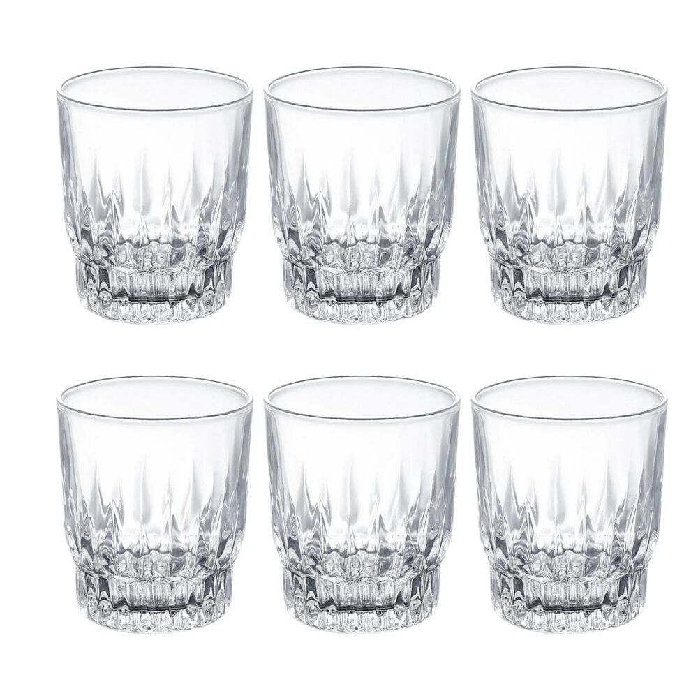 Set 6 Vasos Trago Bajo Torino Bebidas Jugos Allegra 280ml image number 0.0