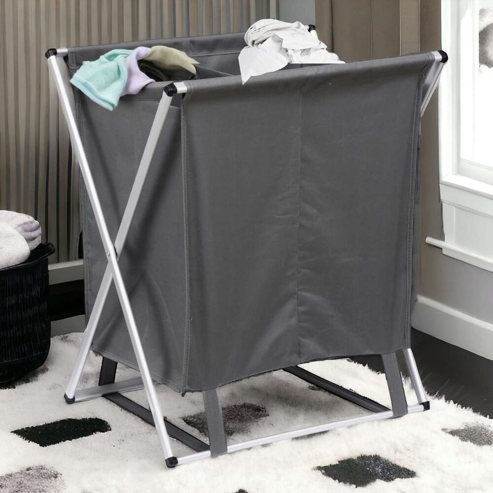 Cesta Doble Ropa Sucia Para Lavander&iacute;a image number 2.0