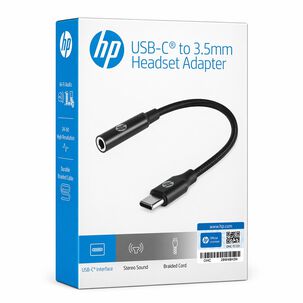 Adaptador Para Audio Usb-c A Jack 3.5mm Hp Hifi Dhc-tc131