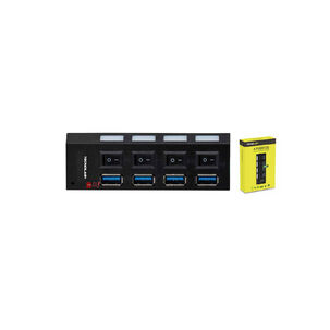 Hub Usb 4 Puertos 3.0 Interruptor Encendido - Ps