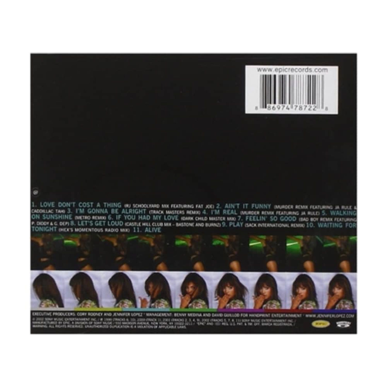 Jennifer Lopez - J To Tha Lo Remixes | Cd image number 1.0