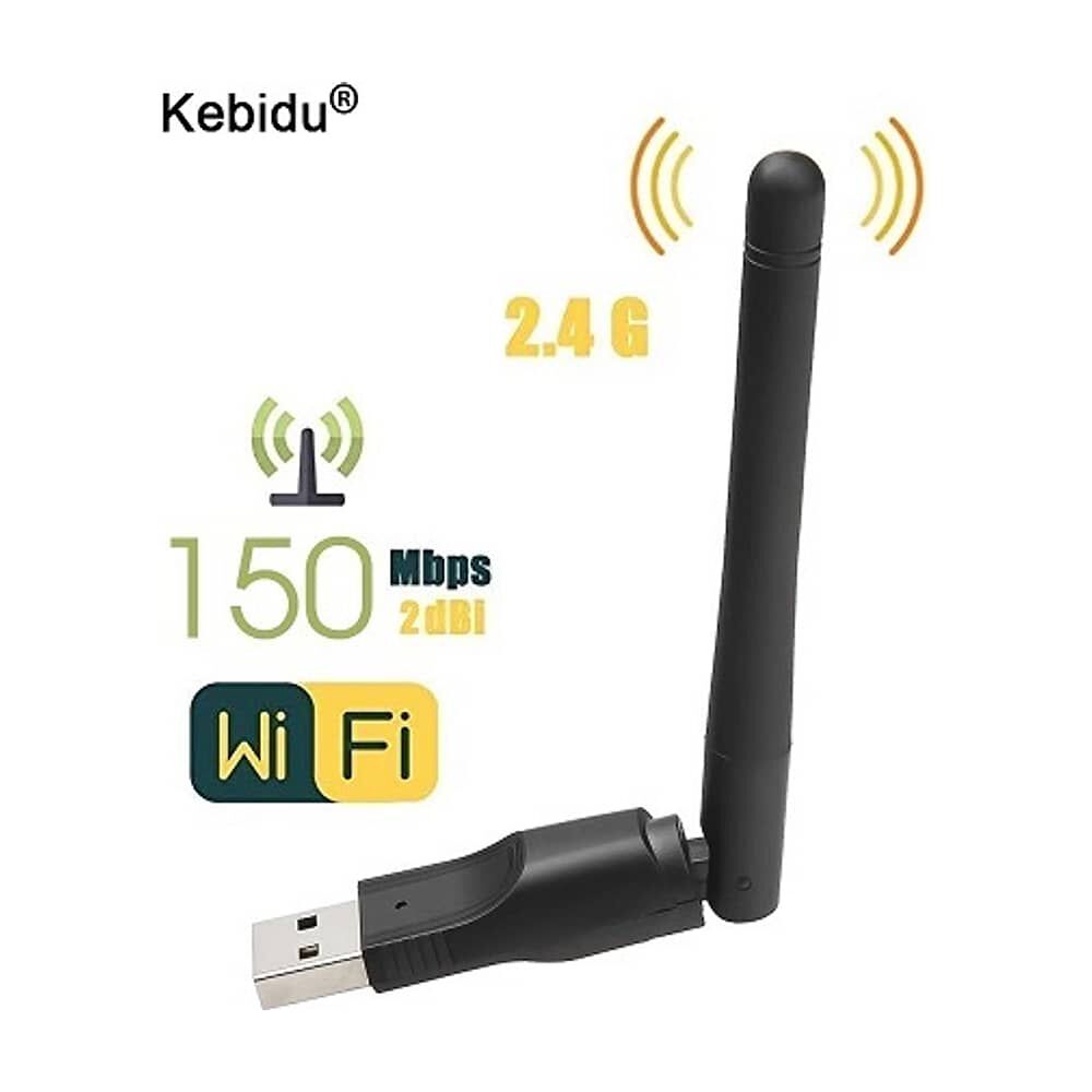 Adaptador Antena Wifi Modem Para Pc O Notebook Tarjeta De Red Inalambrico Usb 200mbs image number 1.0