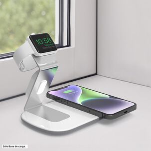 Base De Carga Inal&aacute;mbrica Dual Para Iphone Y Apple Watch Dusted