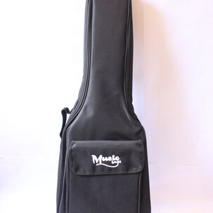 Funda Bajo Electrico Music Bag Negra Nylon 15mm Mub-122b