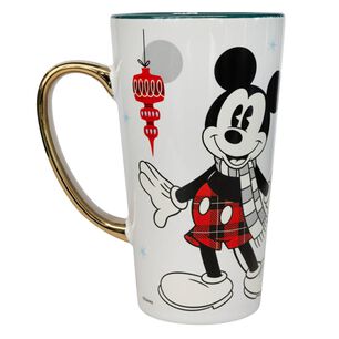 Tazon Dise&ntilde;o Navide&ntilde;o Raton Dibujo Animado De 450ml Ceramica