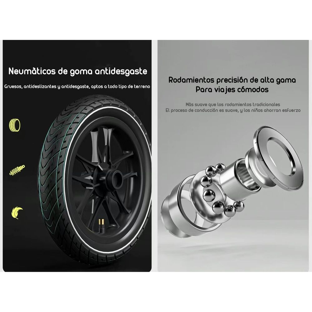 Bicicleta De Equilibrio Aprendizaje 2-8a&ntilde;os Lubabycas Rosada image number 2.0