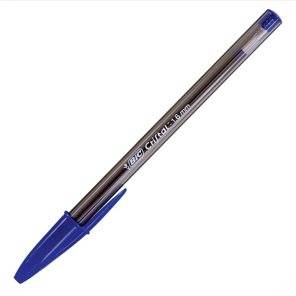 Pack 12 Bic Cristal 1.6mm Azul image number 2.0
