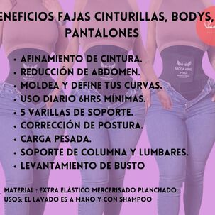 Cinturilla Faja Original Reloj Arena Moda King Perú