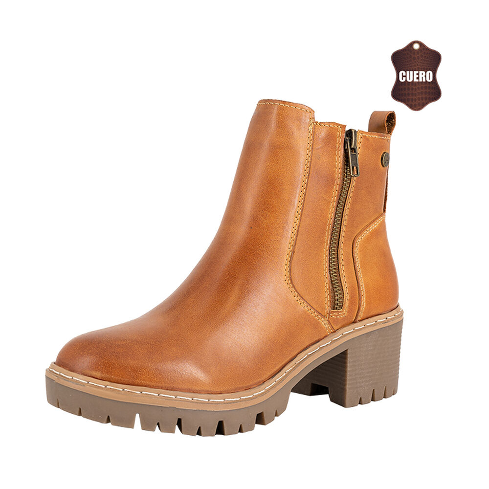 Botin De Cuero Gaby Caramelo Alquimia image number 0.0
