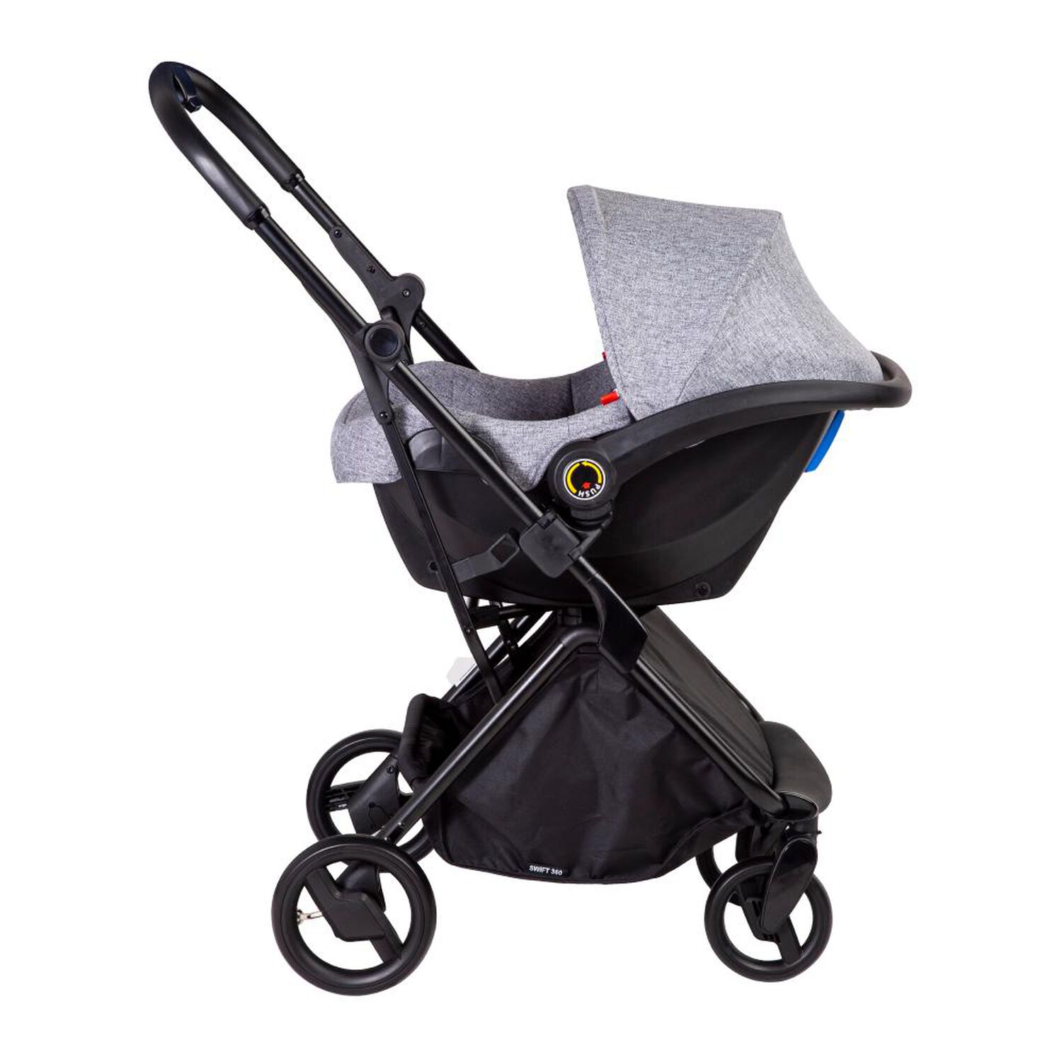 Coche Cuna Travel System Bebesit Swift 360 Gris image number 4.0