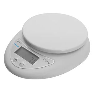 Pesa Balanza Digital De Cocina 5kg Blanco