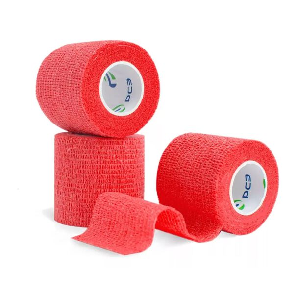 Venda Koban 5cm X 250cm Rojo Ideal Para Primeros Auxilios