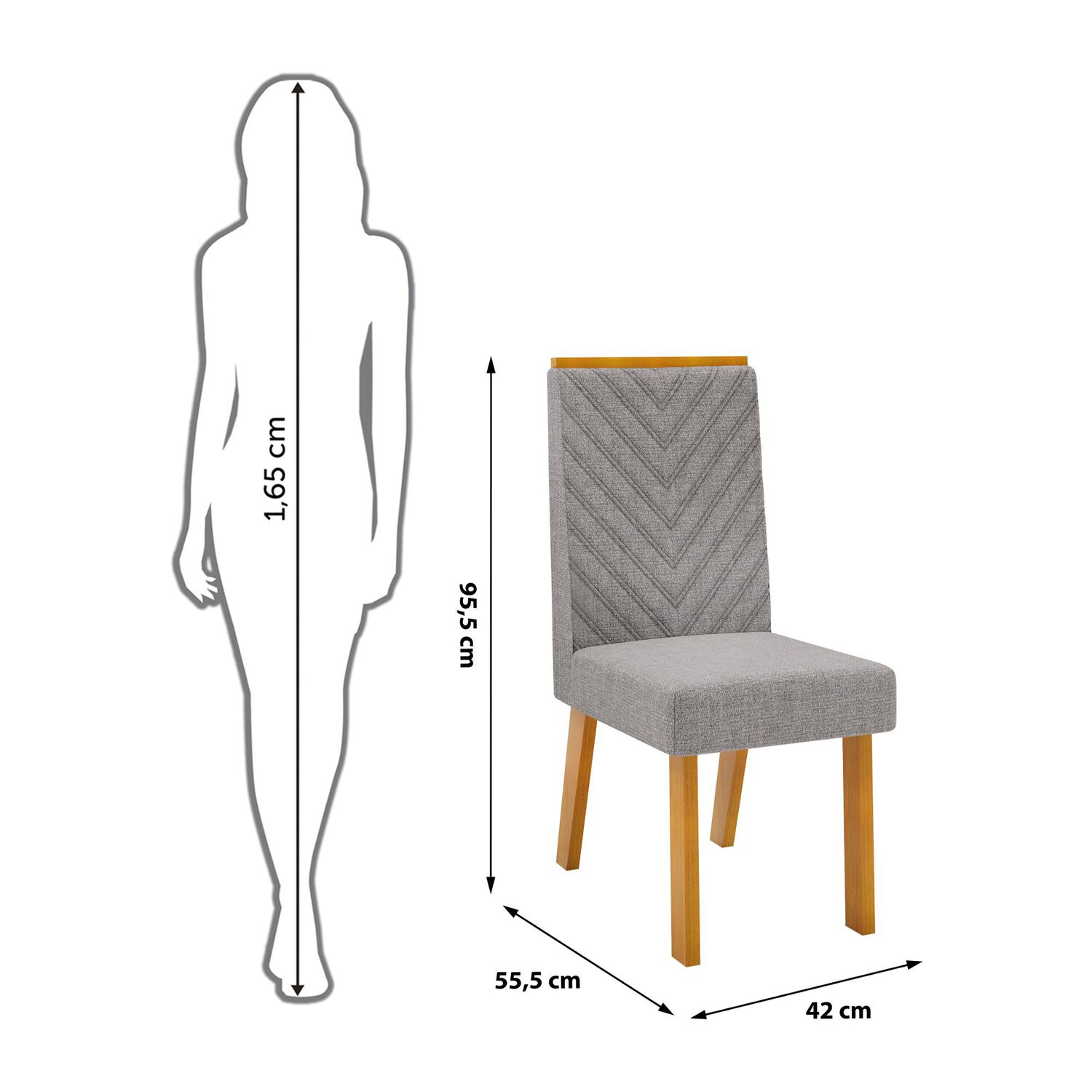 Juego De Comedor Di Poretti Design Liz / 6 Sillas image number 2.0