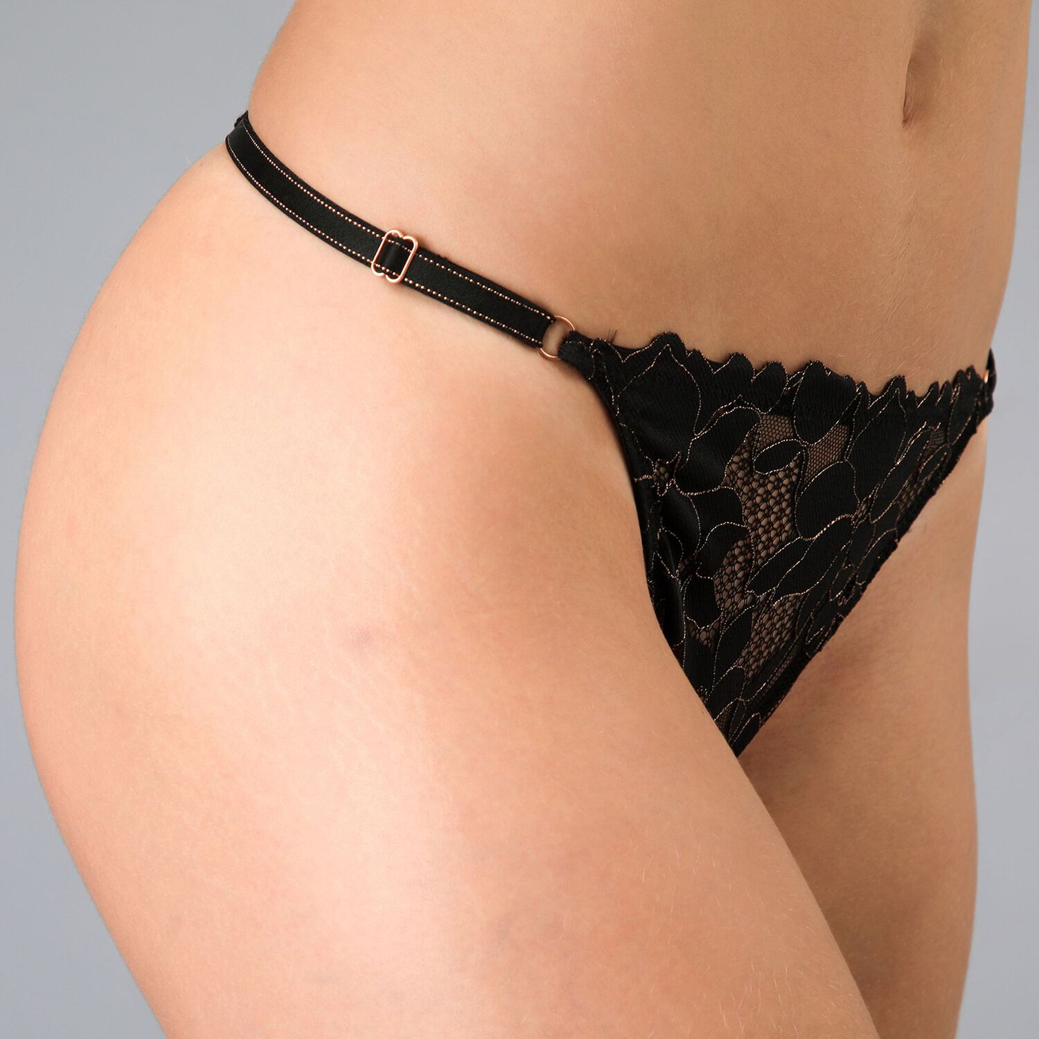 Colaless Glam Gold Flores Mujer 25475-2 image number 2.0