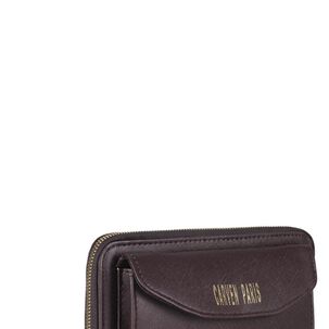 Billetera De Mujer Aria Café Carven