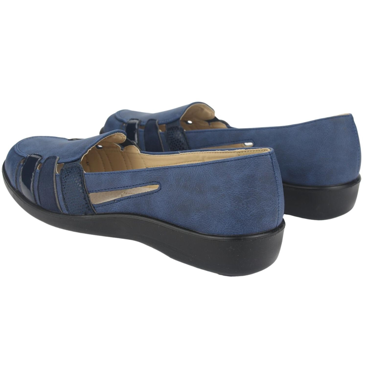 Zapato Chalada Mujer Deco-2 Azul Comfort image number 5.0