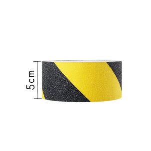 Cinta Antideslizante Amarilla Y Negra 50 Mm X 5 Mts Amarilla
