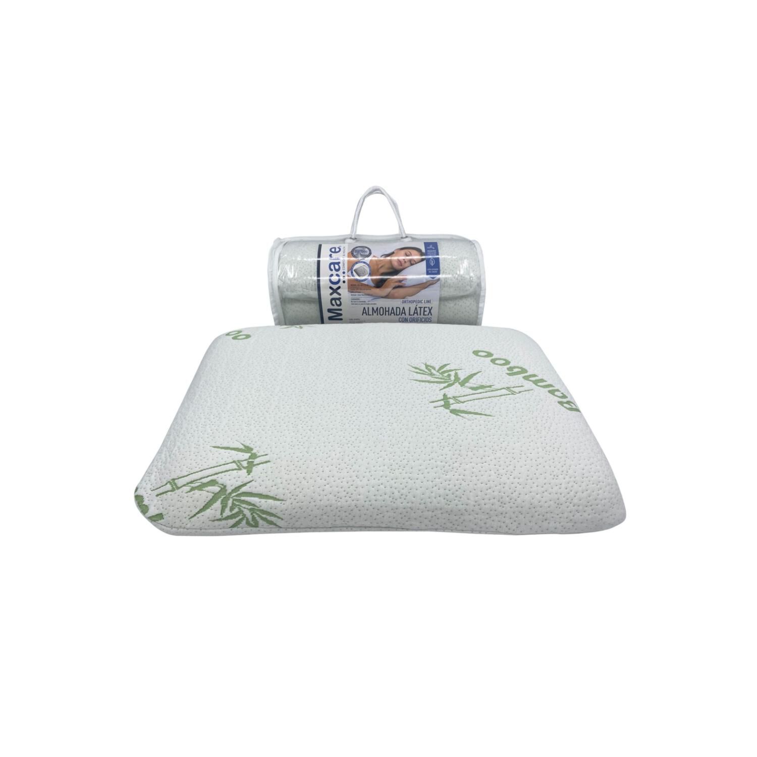 Almohada L&aacute;tex Orificios Bamboo 60x40x12 image number 2.0