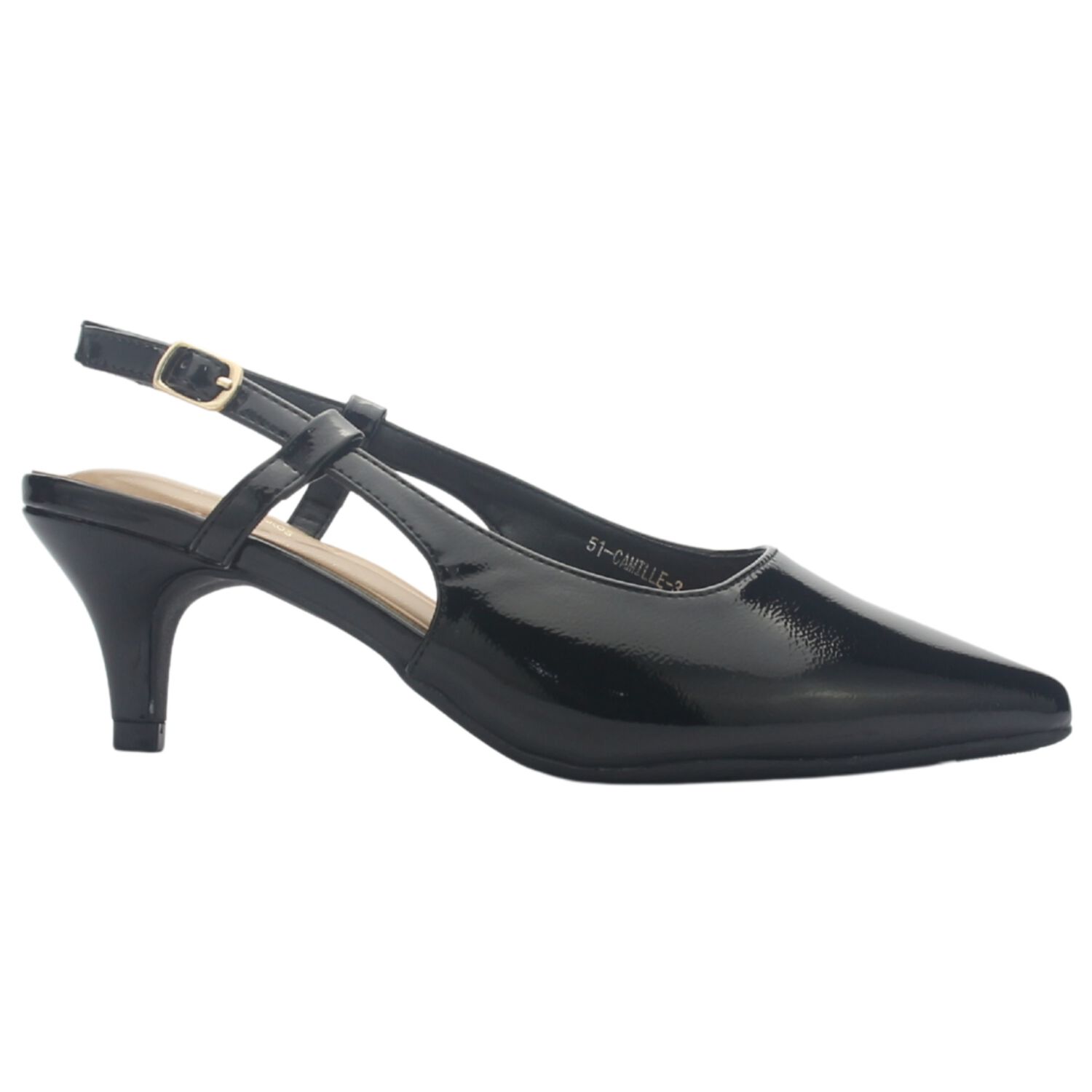 Zapato Mujer Casual Negro Chalada Camille-3 image number 0.0