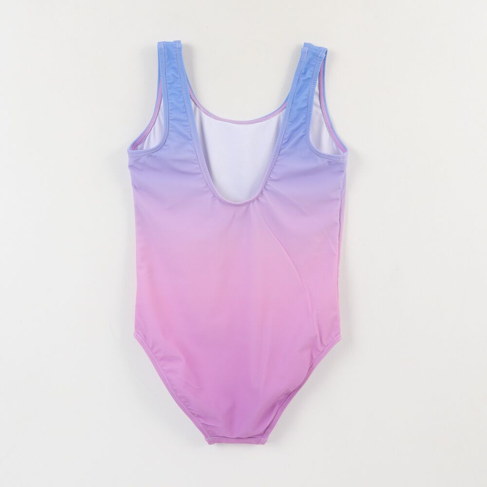 Traje De Ba&ntilde;o Y Bolsa Ni&ntilde;a Lila Tie Dye Lilo & Stitch Disney image number 1.0