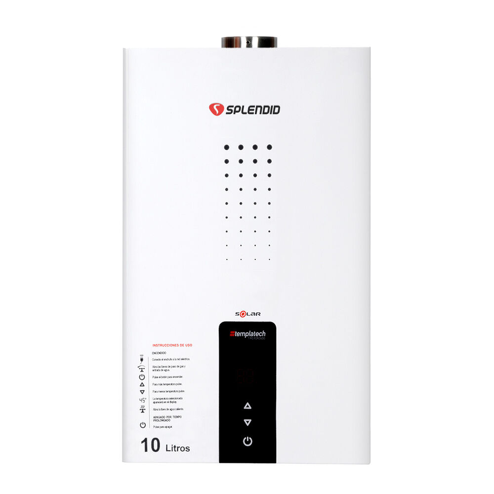 Calefont 10 Litros Gas Licuado C&aacute;mara Estanca Splendid image number 0.0