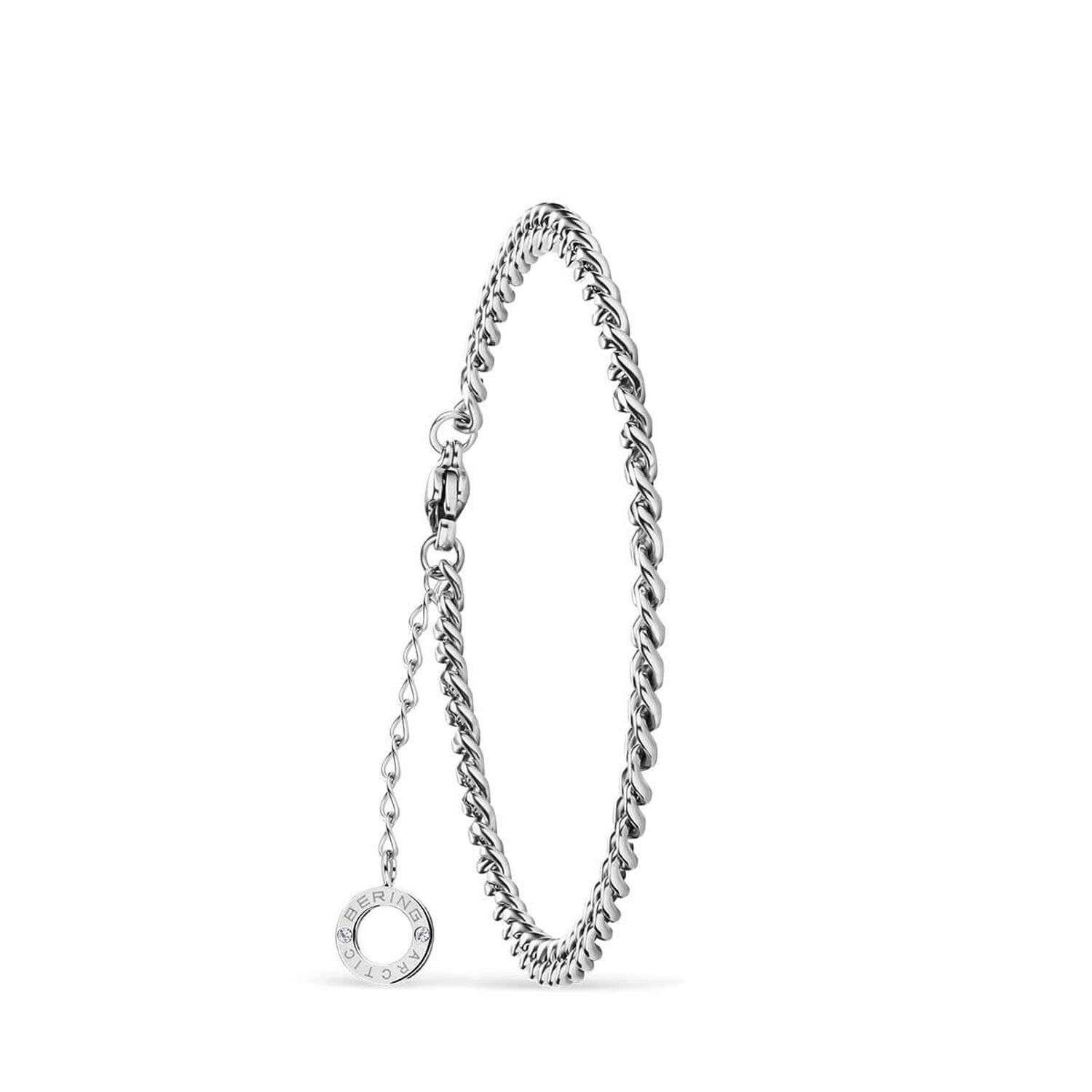 Pulsera Bering 649-17-190 Plateado image number 1.0