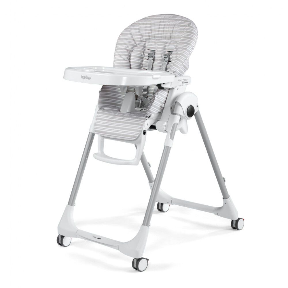 Silla Comer Prima Pappa Follow Me Linear Gris image number 0.0