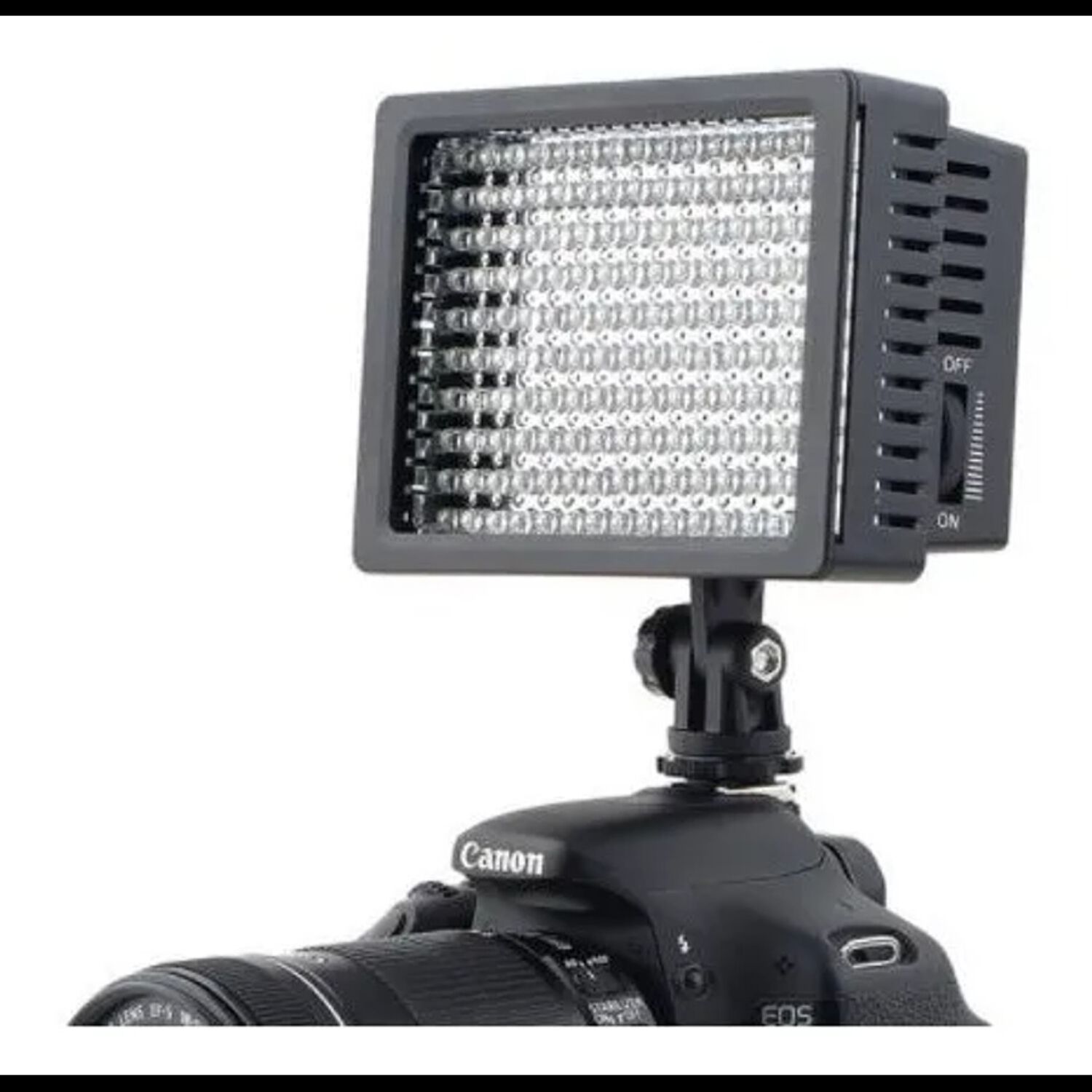 Foco Led 160 Luces Flash C&aacute;mara Videograbadora + 2 Filtros image number 0.0