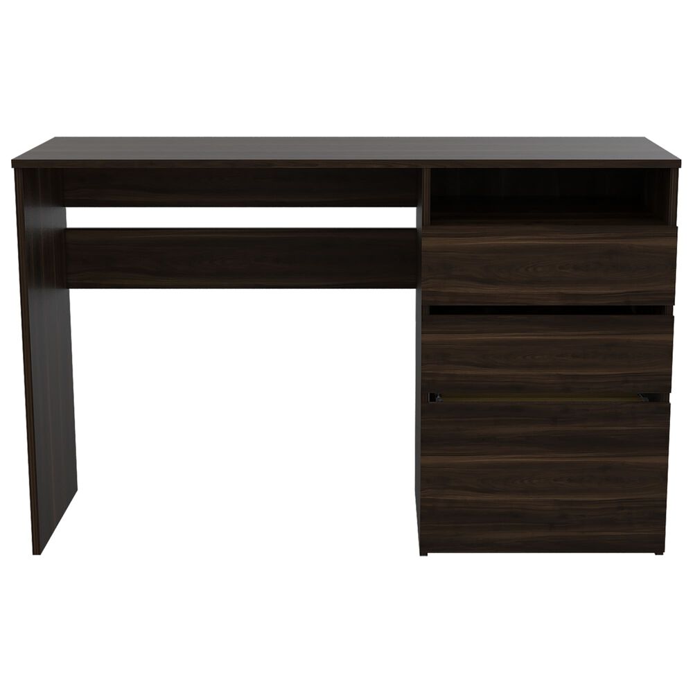 Escritorio 3 Cajones Fm-023o Caf&eacute; Oscuro image number 3.0