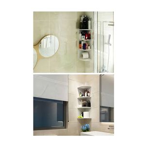 Esquinero Organizador De Ducha 3 Pisos Multifuncional