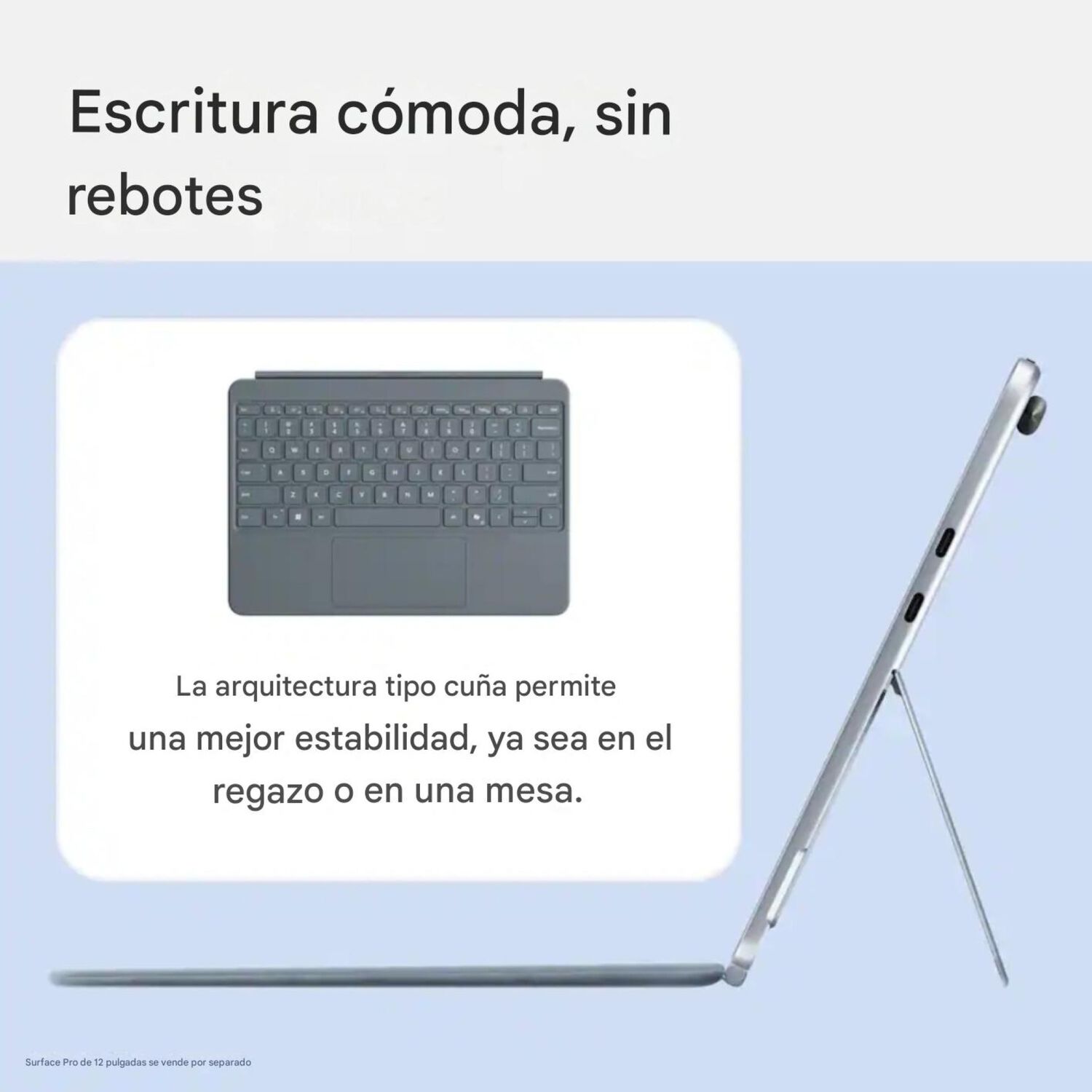Microsoft Surface Pro 12 - Kit: Teclado + L&aacute;piz image number 6.0