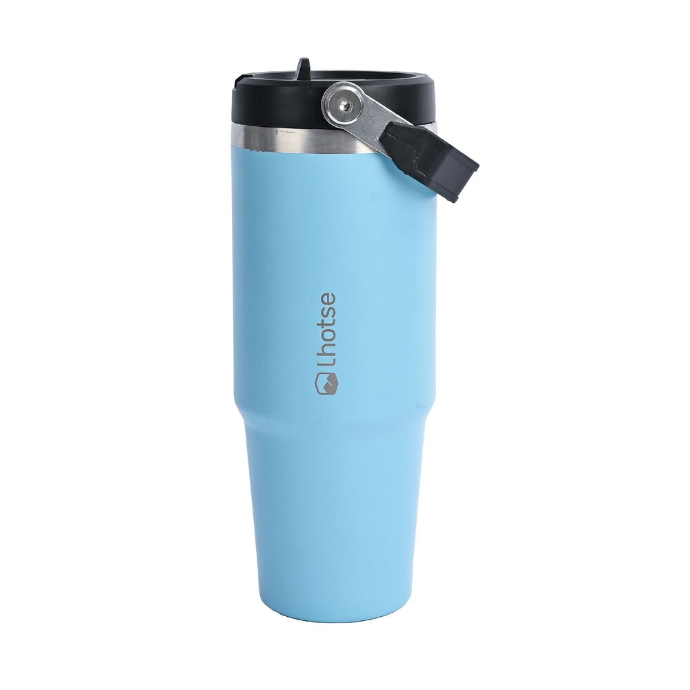 Botella T&eacute;rmica Insulada Lhotse Travel Mug 900ml Blue image number 0.0