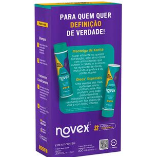 Kit Sh/acond Meus Cachos Magicos 300ml Novex