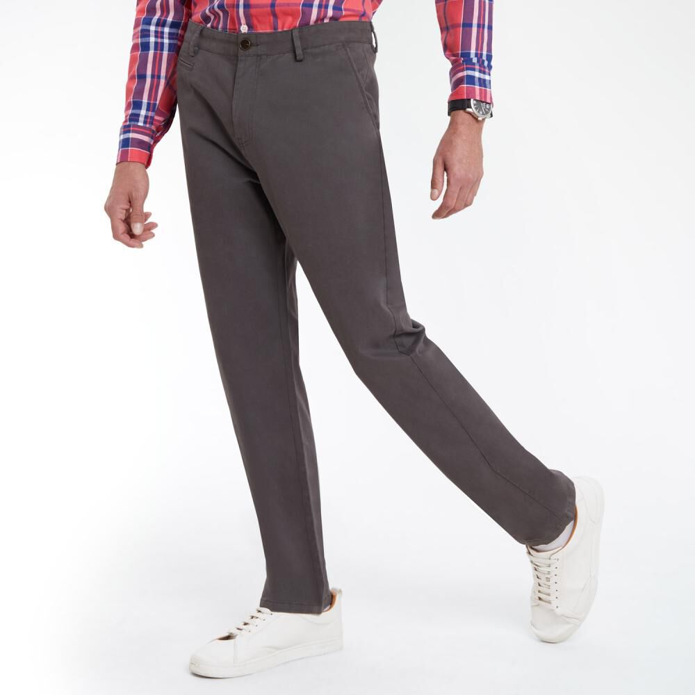 Pantalón Chino Tiro Medio Regular Hombre The King's Polo Club image number 2.0