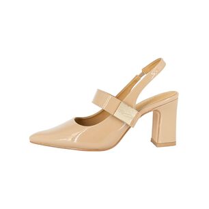 Zapato Glam Beige Charol Alquimia