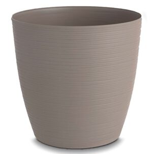 Pack X4 Plato De Maceta Redondo Dura Kotta 20 Centimetros / Terracota