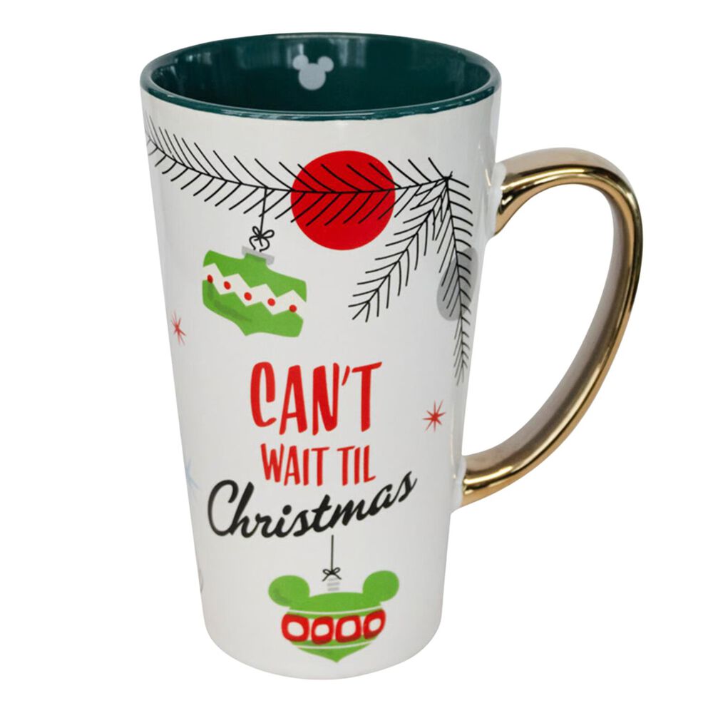 Tazon Diseño Navideño Raton Dibujo Animado De 450ml Ceramica image number 1.0