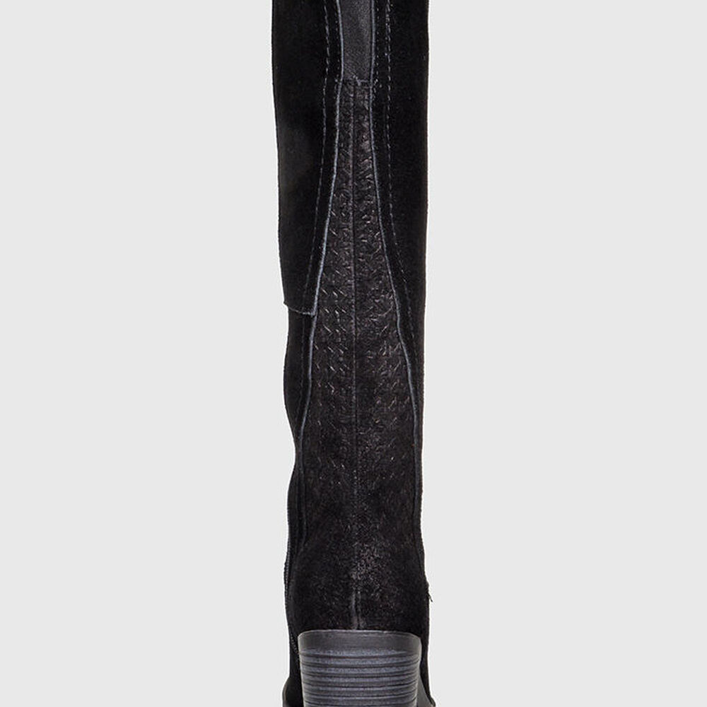 Bota Cuero Antiopa Negro image number 5.0