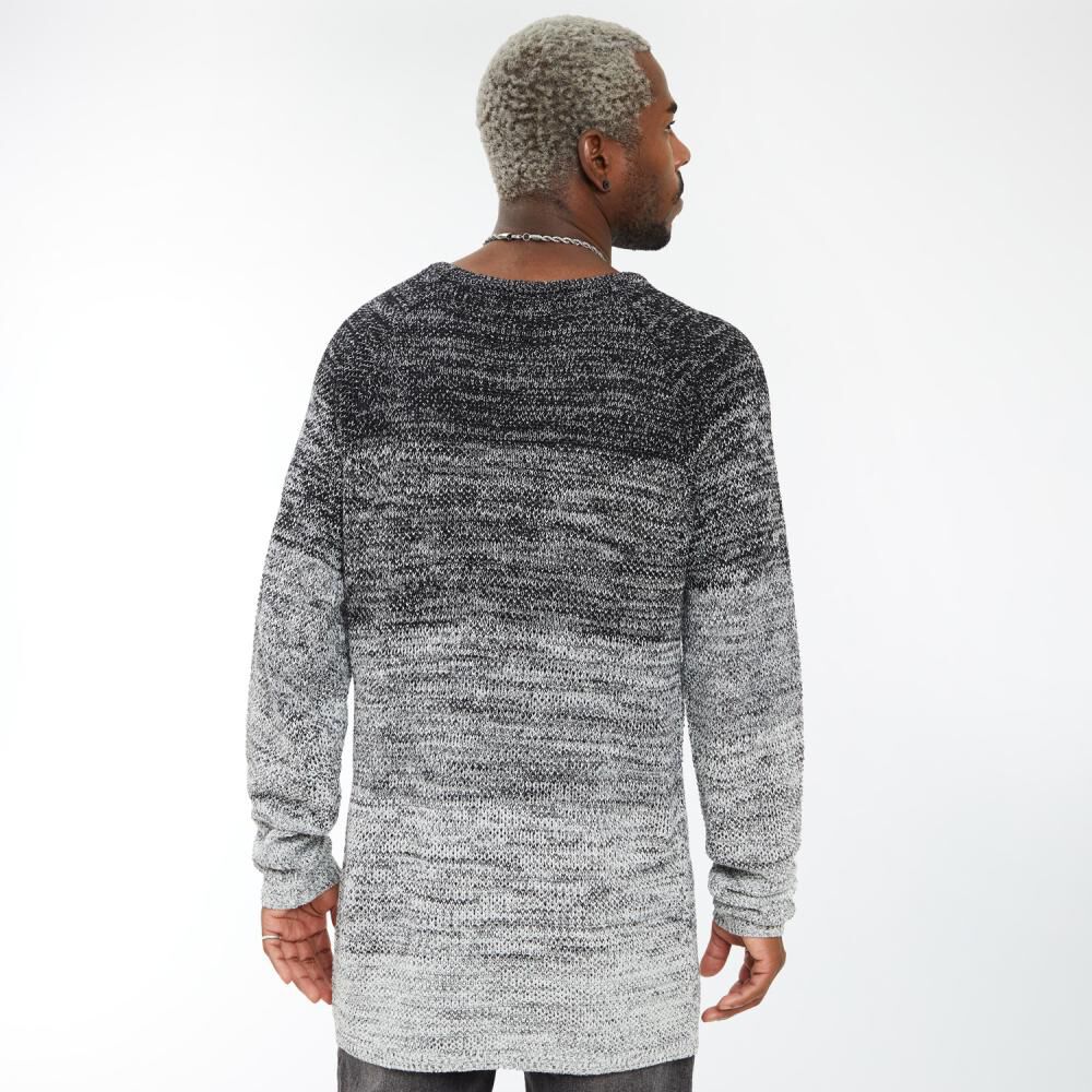 Sweater Slim Manga Larga Cuello Redondo Hombre Rolly Go image number 3.0