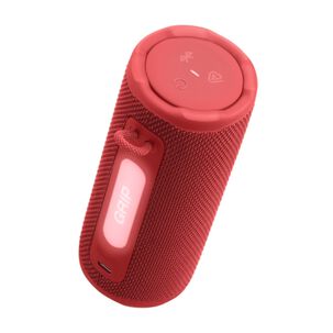 Parlante Jbl Grip Bluetooth Ip68 14 Horas Con Luz Rojo