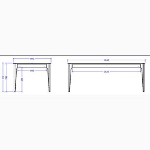 Juego De Comedor Decocasa Addar1 8 6 E / 6 Sillas