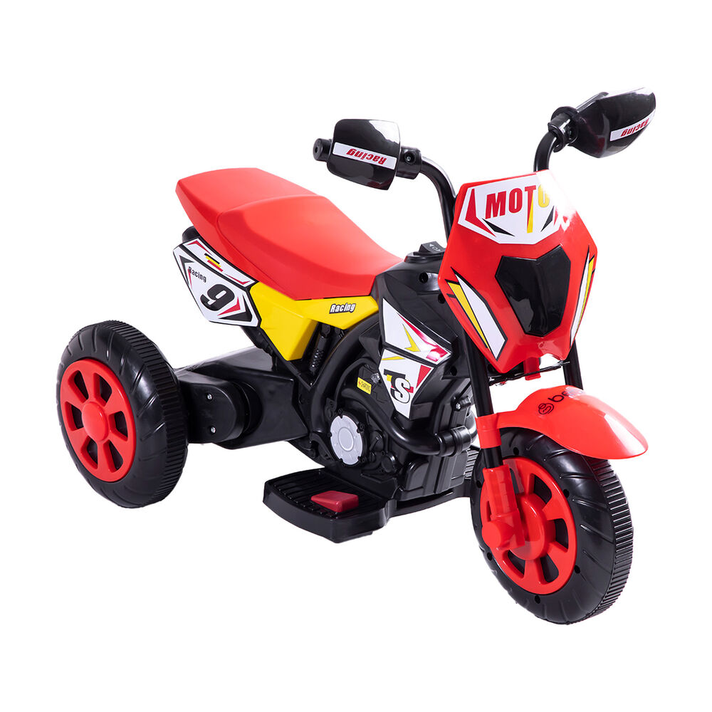 Moto Eléctrica Cross Rojo Bebesit image number 0.0