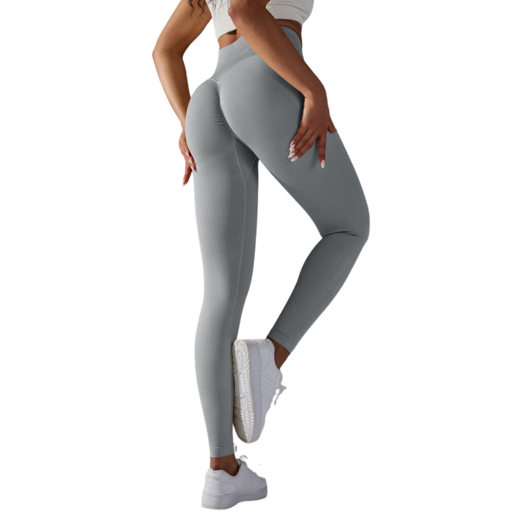 Calzas Leggings Push Up Solido Sukha Gris image number 0.0
